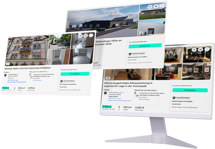 Rauschmayer Immobilien - Mockup